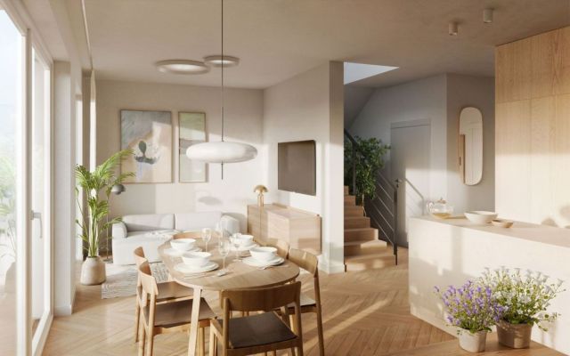 dom szeregowy, 5 pokoi Warszawa Ursus, ul. Zygmunta Markerta. Zdjęcie 1