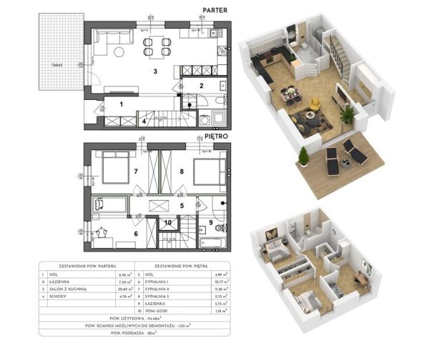 bliźniak, 4 pokoje Łódź Nowosolna. Zdjęcie 14