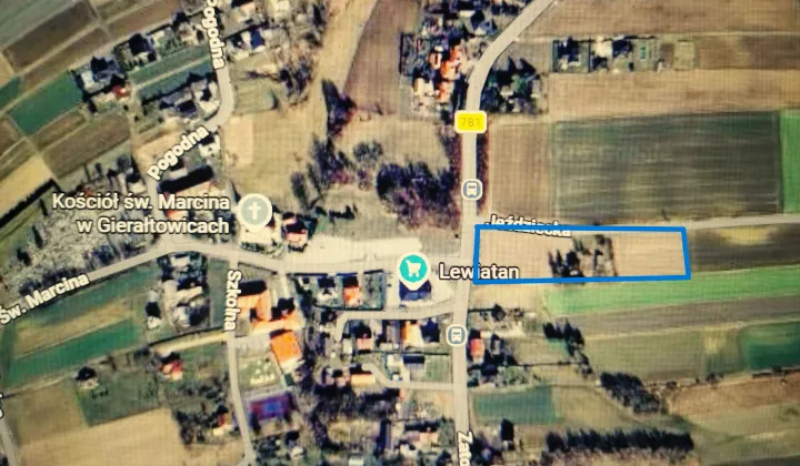 Nieruchomość komercyjna Gierałtowice, ul. Zatorska