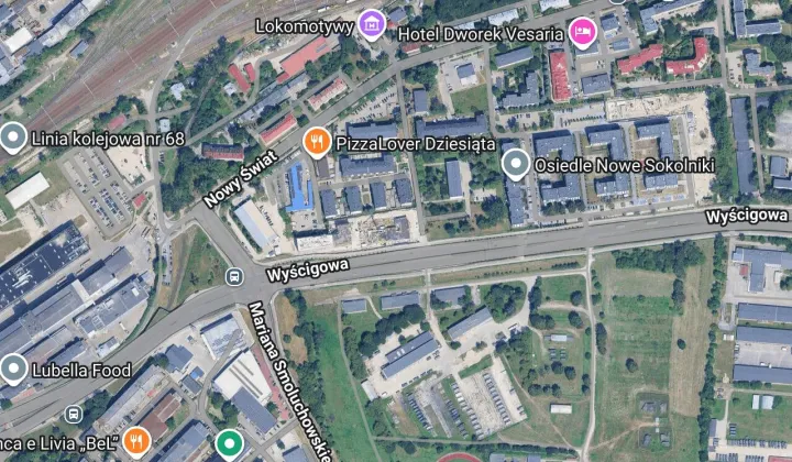 Garaż/miejsce parkingowe Lublin Dziesiąta, ul. Wyścigowa