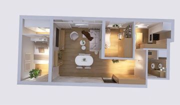 Mieszkanie 3-pokojowe Katowice Śródmieście, ul. Mikołowska