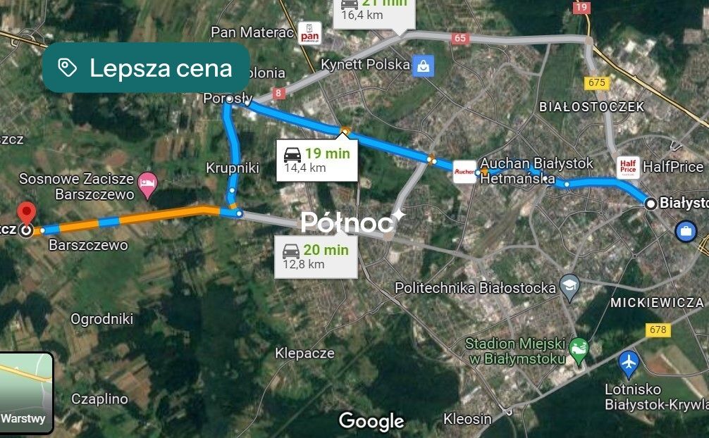 Działka budowlana Choroszcz, ul. Zastawie II. Zdjęcie 11