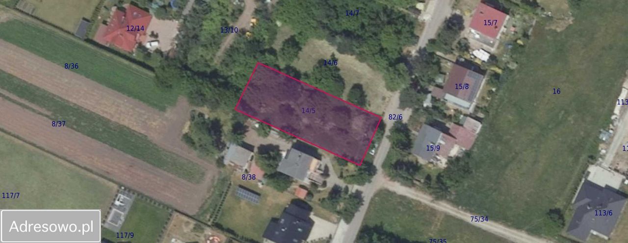 Działka budowlana Nowa Wieś Wrocławska, ul. Nowa. Zdjęcie 6
