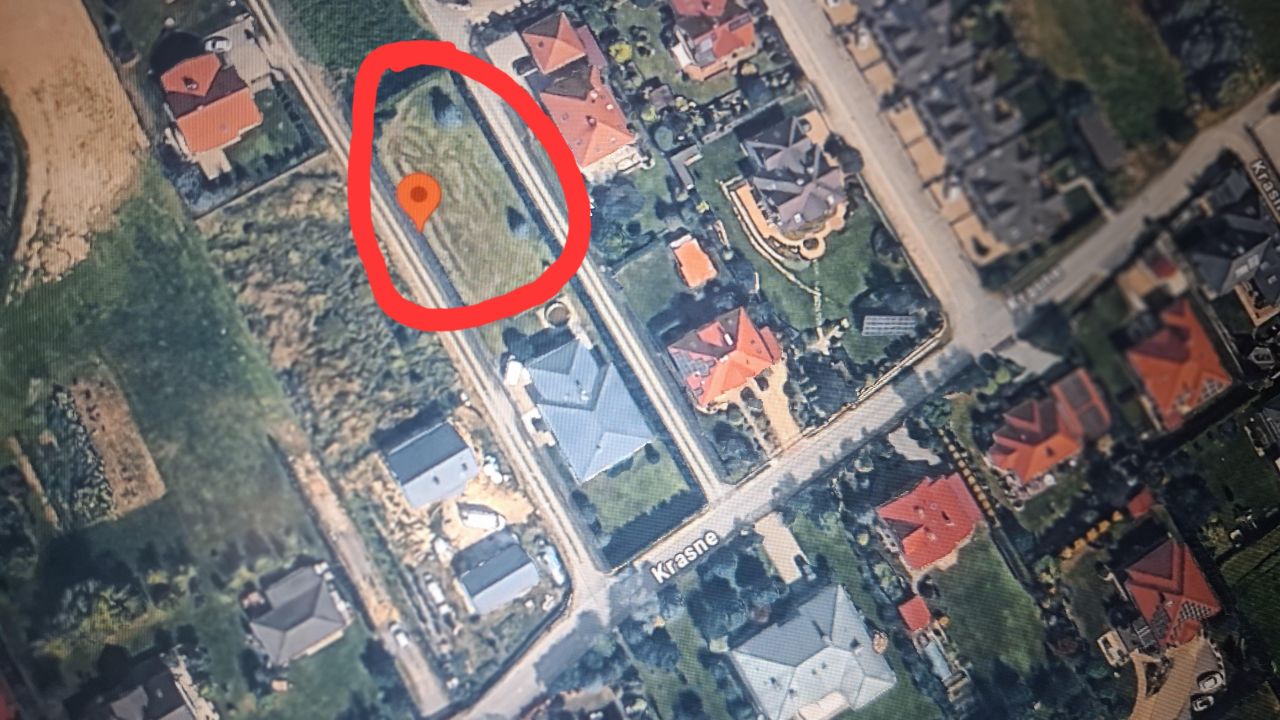 Działka budowlana Krasne Góry. Zdjęcie 1