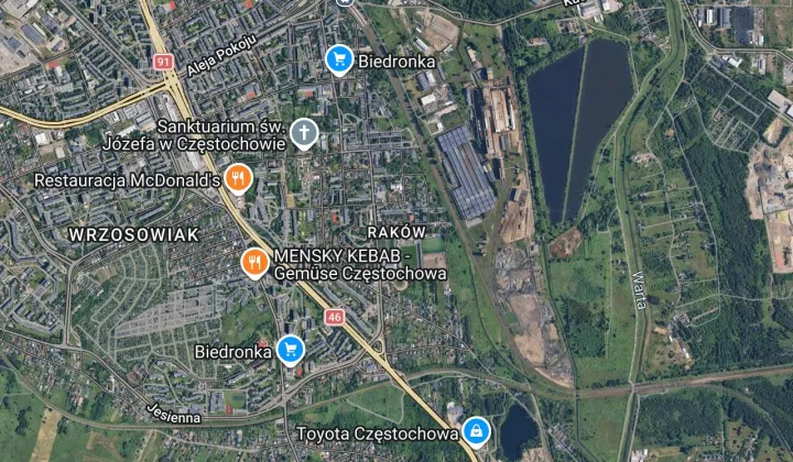 Mieszkanie 2-pokojowe Częstochowa Raków