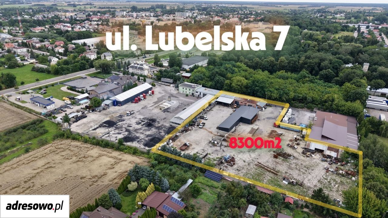 Działka inwestycyjna Radzyń Podlaski, ul. Lubelska. Zdjęcie 1