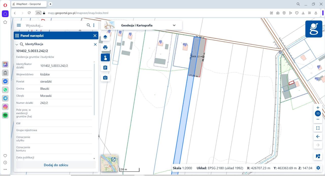 Działka rolno-budowlana Morawki. Zdjęcie 5