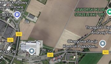 Działka inwestycyjna Jawor, ul. Wrocławska