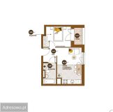 Mieszkanie 2-pokojowe Warszawa Wilanów, al. Rzeczypospolitej. Zdjęcie 2