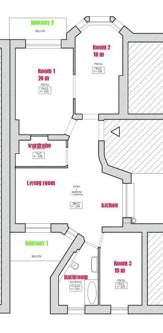 Mieszkanie 4-pokojowe Wrocław Śródmieście, ul. Stanisława Dubois. Zdjęcie 18