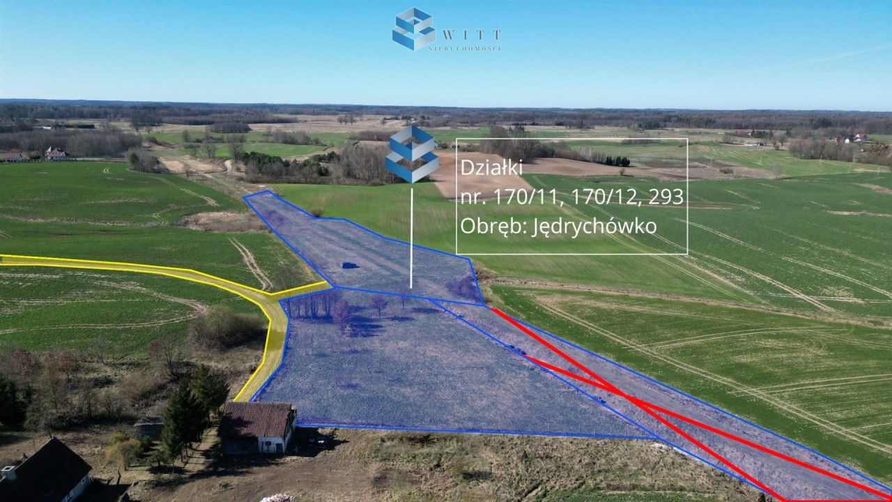 Działka budowlana Jędrychówko. Zdjęcie 1