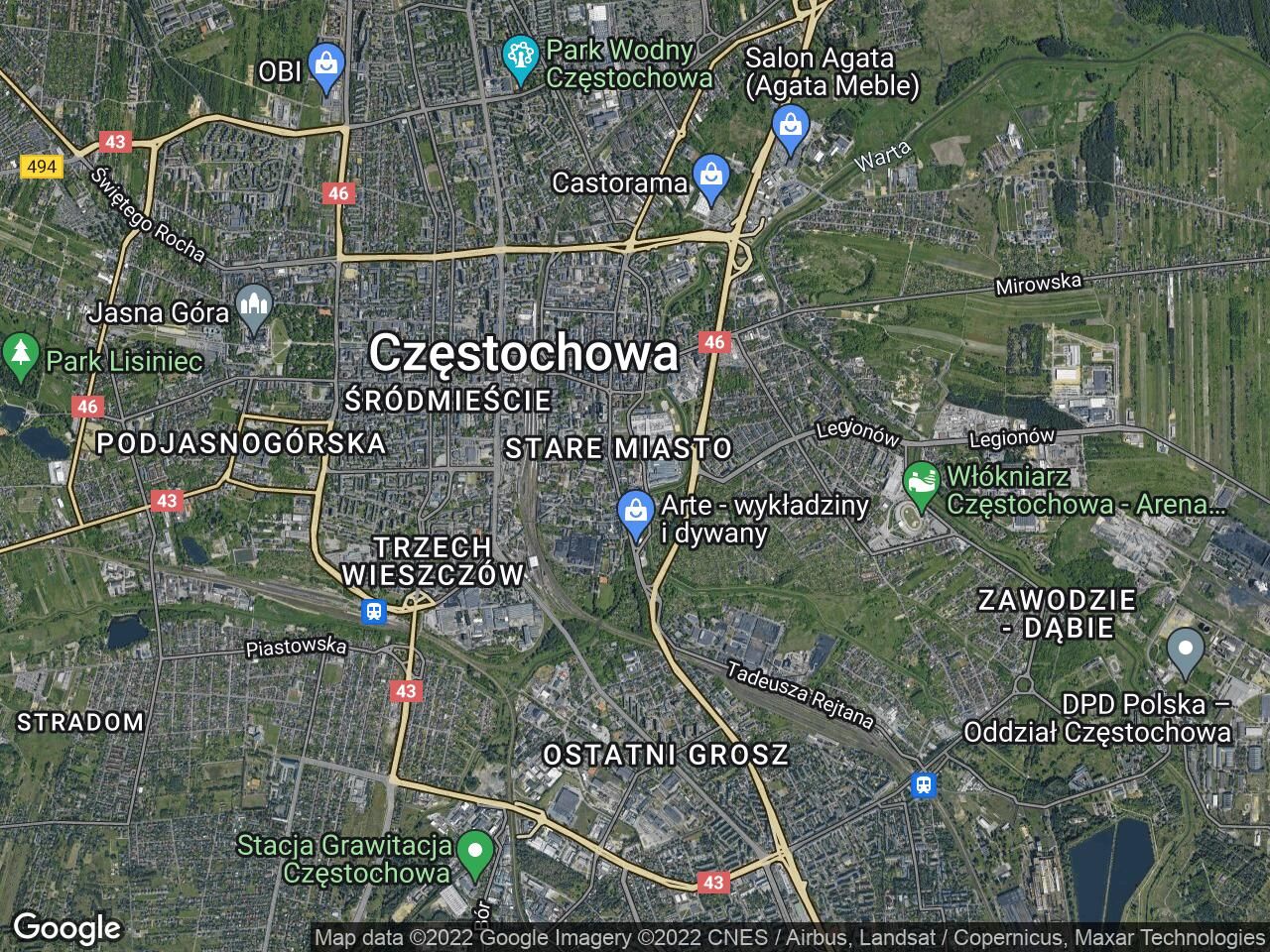 Hala/magazyn Częstochowa, ul. Krakowska