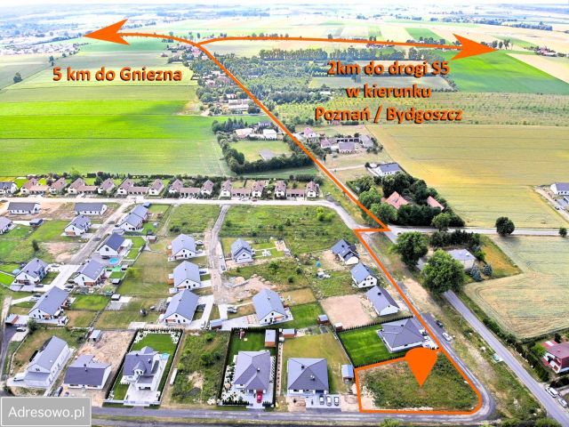 Działka budowlana Goślinowo, ul. Osiedle Leszka Białego. Zdjęcie 1