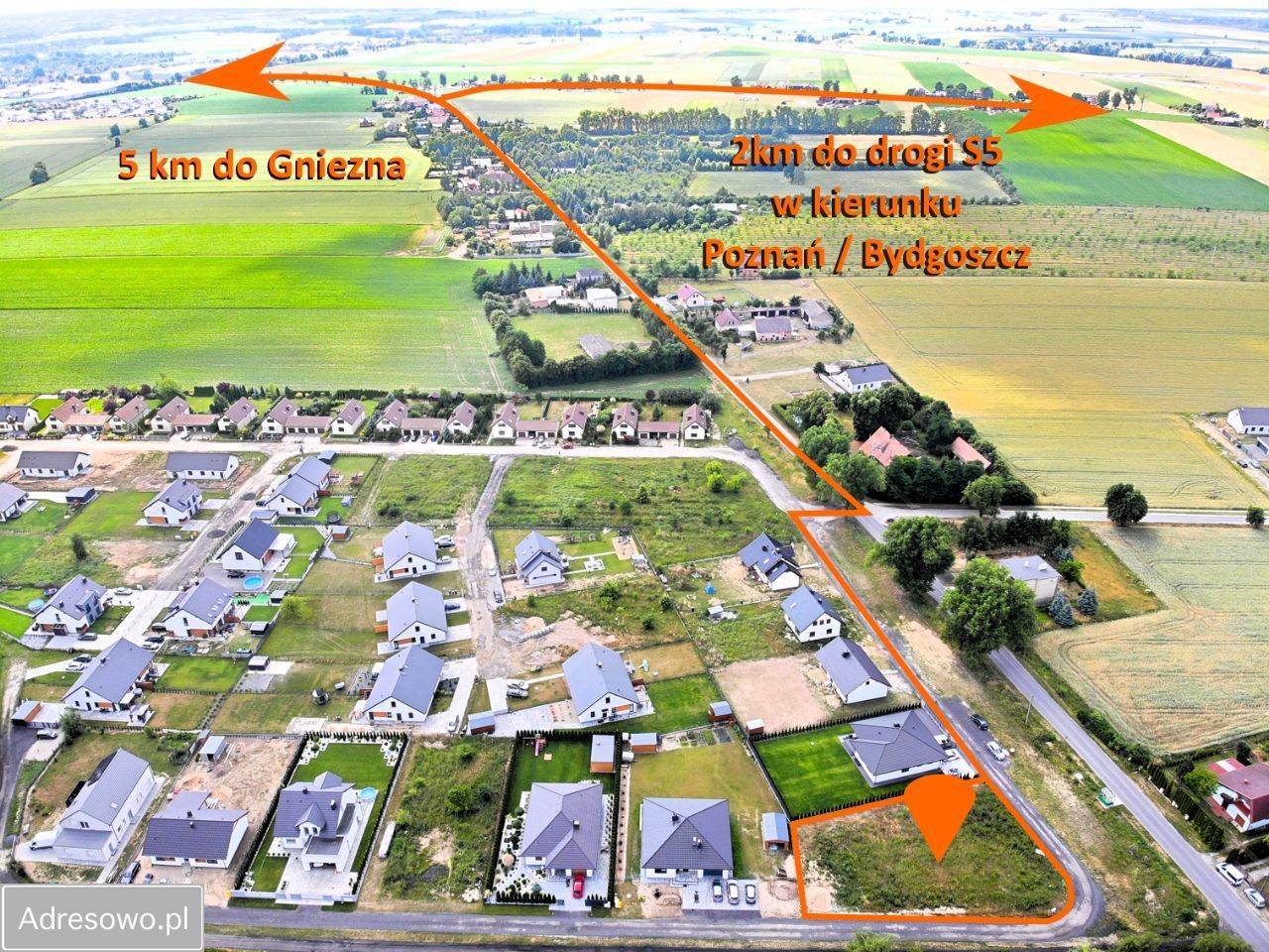 Działka budowlana Goślinowo, ul. Osiedle Leszka Białego. Zdjęcie 1