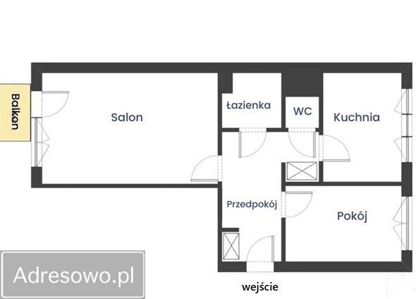 Mieszkanie 2-pokojowe Przemyśl Kazanów, ul. Kazimierza Opalińskiego. Zdjęcie 18