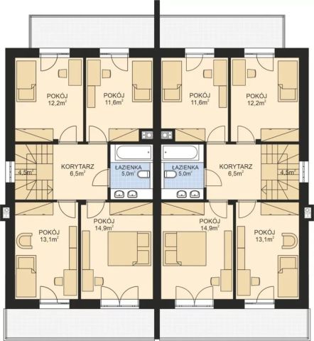 bliźniak, 5 pokoi Wilczopole. Zdjęcie 3