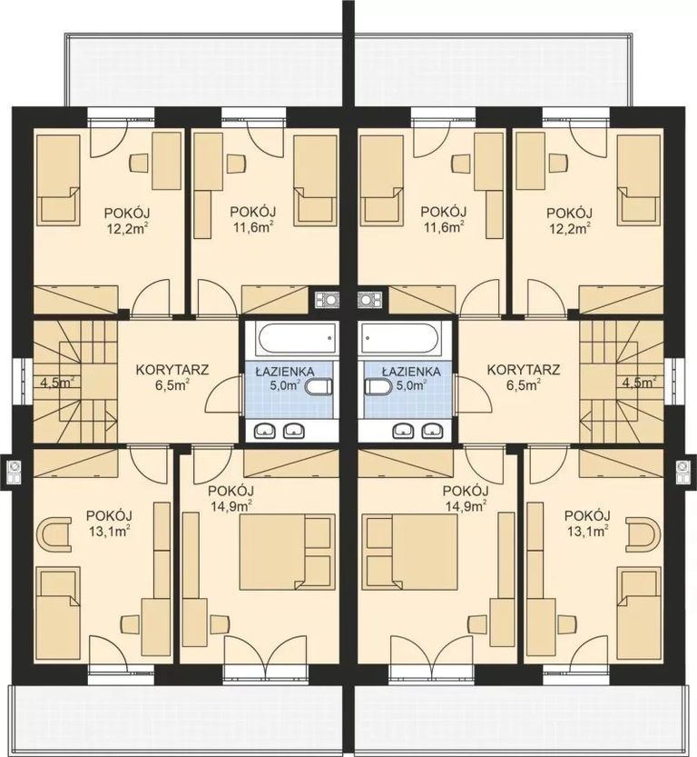 bliźniak, 5 pokoi Wilczopole. Zdjęcie 17