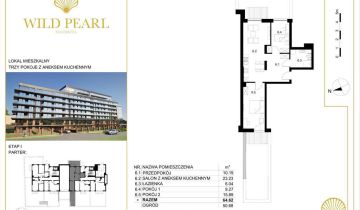 Mieszkanie 3-pokojowe Kołobrzeg