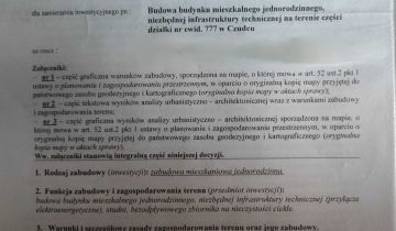 Działka budowlana Czudec