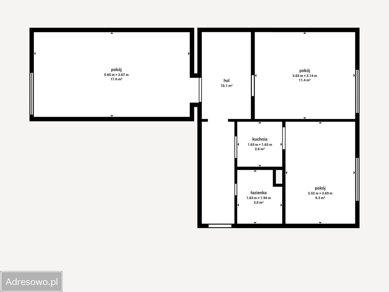 Mieszkanie 2-pokojowe Katowice Ligota, ul. Świdnicka. Zdjęcie 11