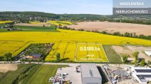 Działka inwestycyjna Pisary