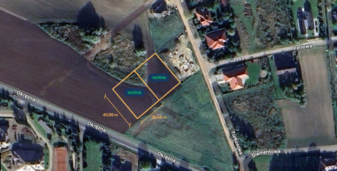 Działka budowlana Jerzykowo, ul. Turkusowa. Zdjęcie 13