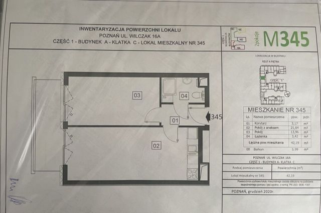 Mieszkanie 2-pokojowe Poznań Winogrady, ul. Czapla. Zdjęcie 5