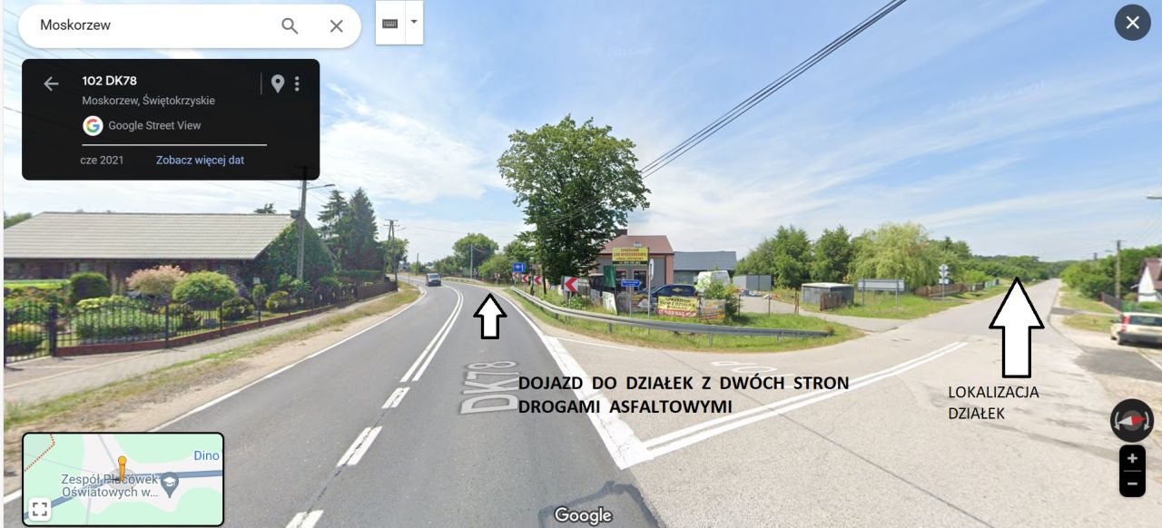 Działka budowlana Moskorzew. Zdjęcie 9