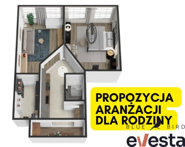 Mieszkanie 2-pokojowe Wrocław. Zdjęcie 13