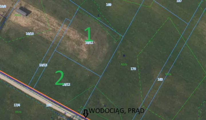 Działka budowlana Żubryn