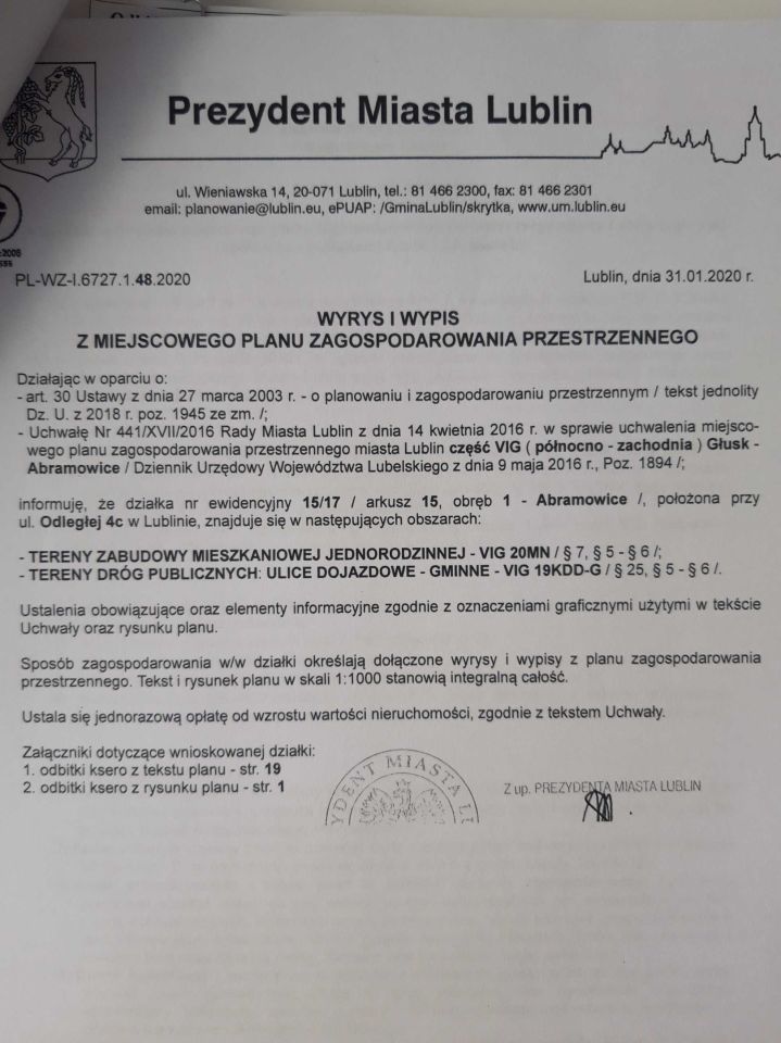 Działka budowlana Lublin, ul. Odległa. Zdjęcie 2