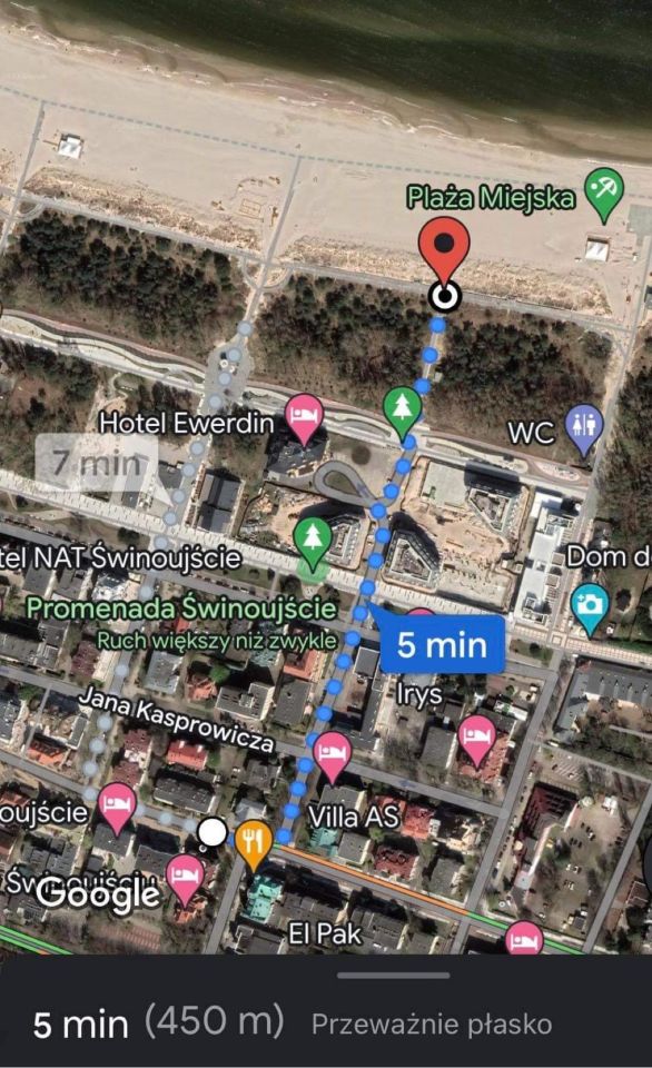 Mieszkanie 2-pokojowe Świnoujście Nadmorska, ul. Juliusza Słowackiego. Zdjęcie 11