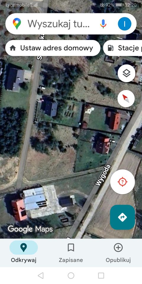 Działka budowlana Przetoczyno, ul. Stolarska