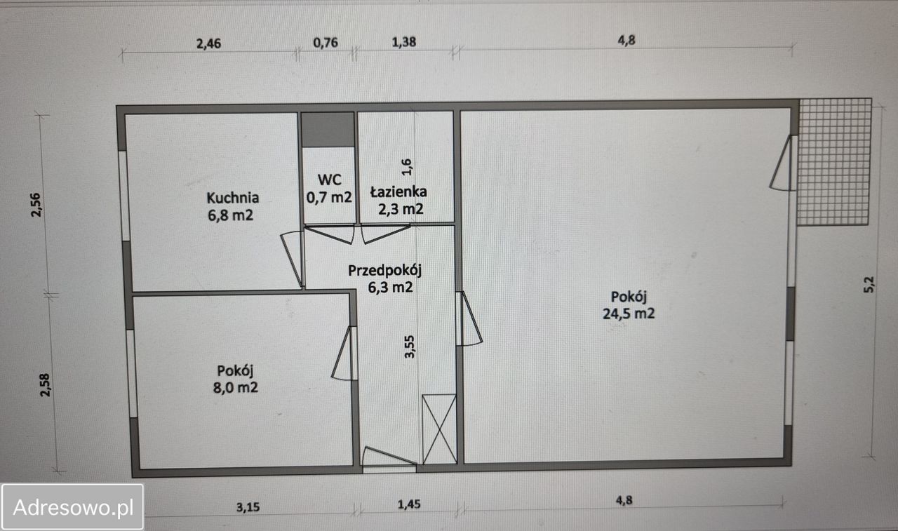 Mieszkanie 2-pokojowe Lublin Bronowice, ul. Majdan Tatarski. Zdjęcie 11