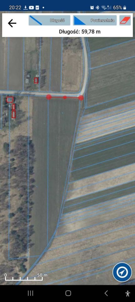 Działka rolno-budowlana Żerdź