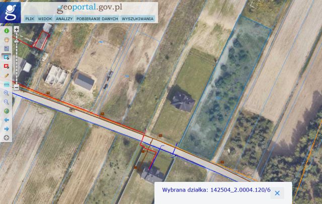 Działka rolna Dąbrowa Kozłowska. Zdjęcie 1