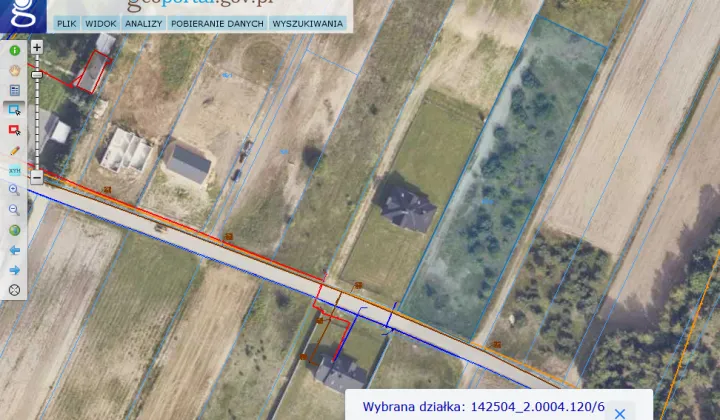 Działka rolna Dąbrowa Kozłowska