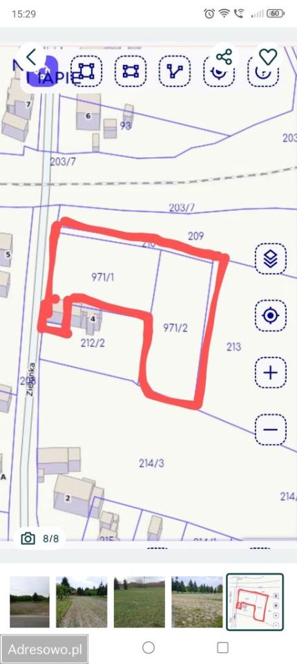 Działka budowlana Międzybórz, ul. Zielonka. Zdjęcie 4