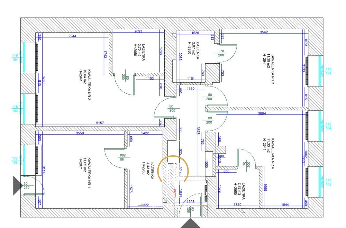 Mieszkanie 4-pokojowe Lublin Dziesiąta, ul. Pawia. Zdjęcie 17