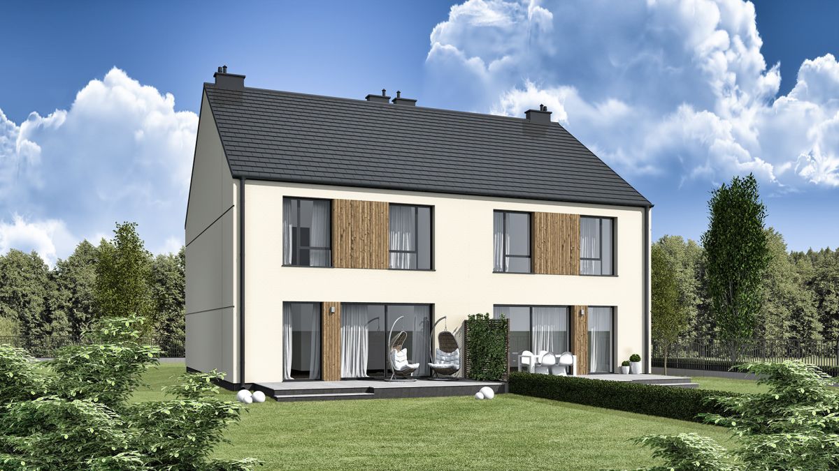 bliźniak, 4 pokoje Luzino, ul. Rumiankowa. Zdjęcie 2