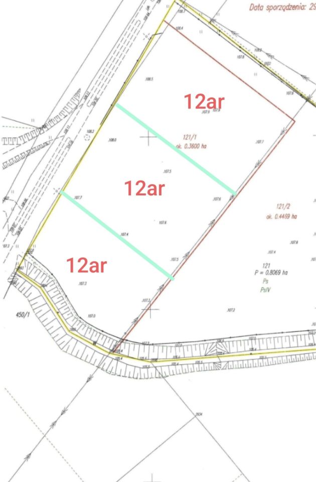 Działka budowlana Kluczkowo. Zdjęcie 6