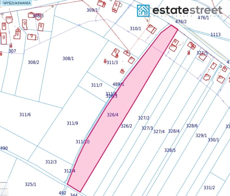 Działka budowlana Lesieniec. Zdjęcie 15