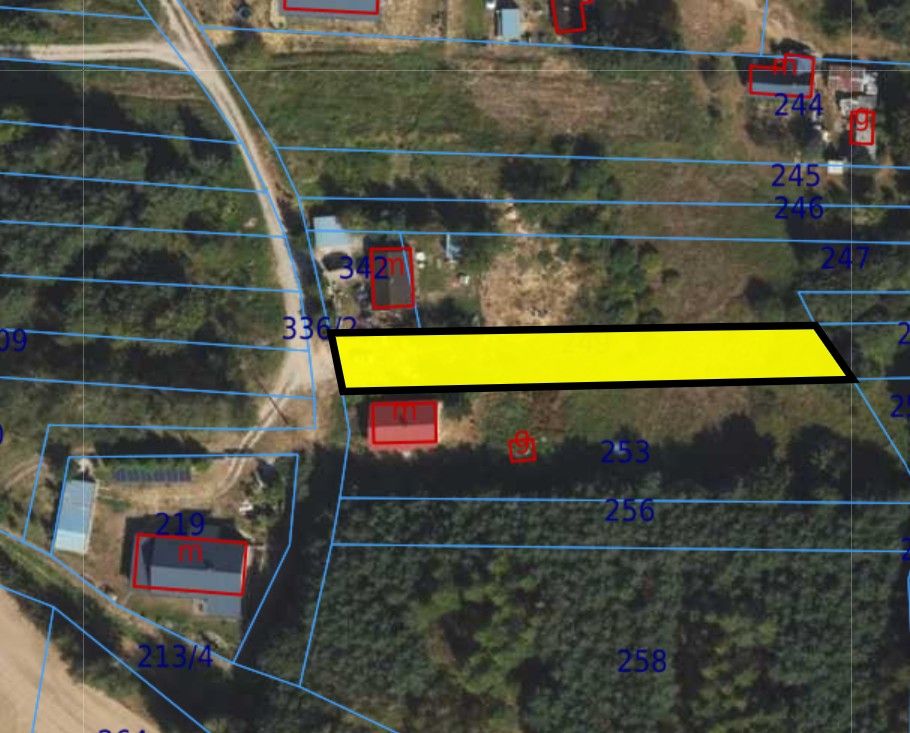 Działka budowlana Ruże. Zdjęcie 1