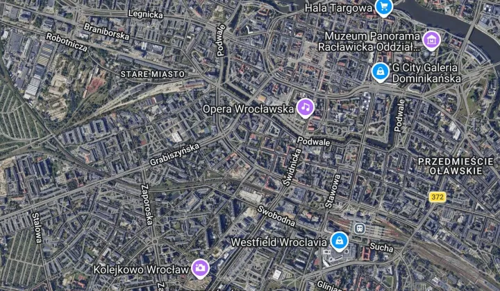 Mieszkanie 3-pokojowe Wrocław Stare Miasto, pl. Muzealny