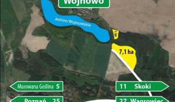 Działka rolno-budowlana Wojnowo