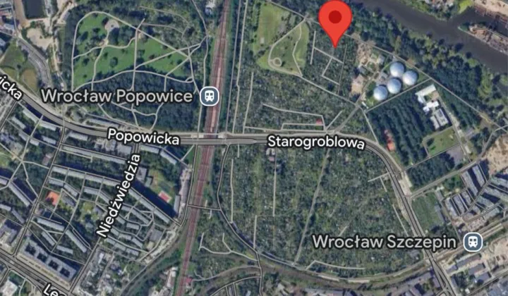 Działka rod Wrocław Szczepin