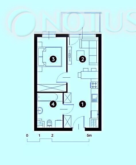 Mieszkanie 2-pokojowe Bielsko-Biała, ul. Mostowa. Zdjęcie 4