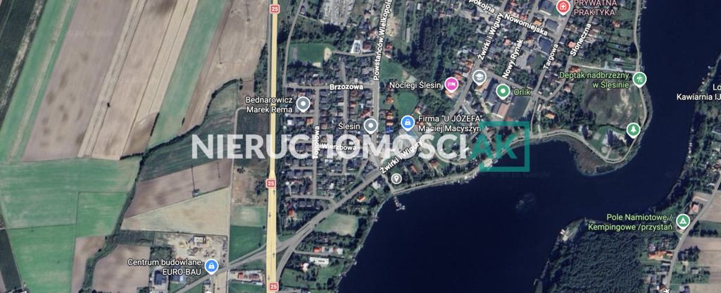 Działka budowlana Ślesin, ul. Żwirki i Wigury. Zdjęcie 2