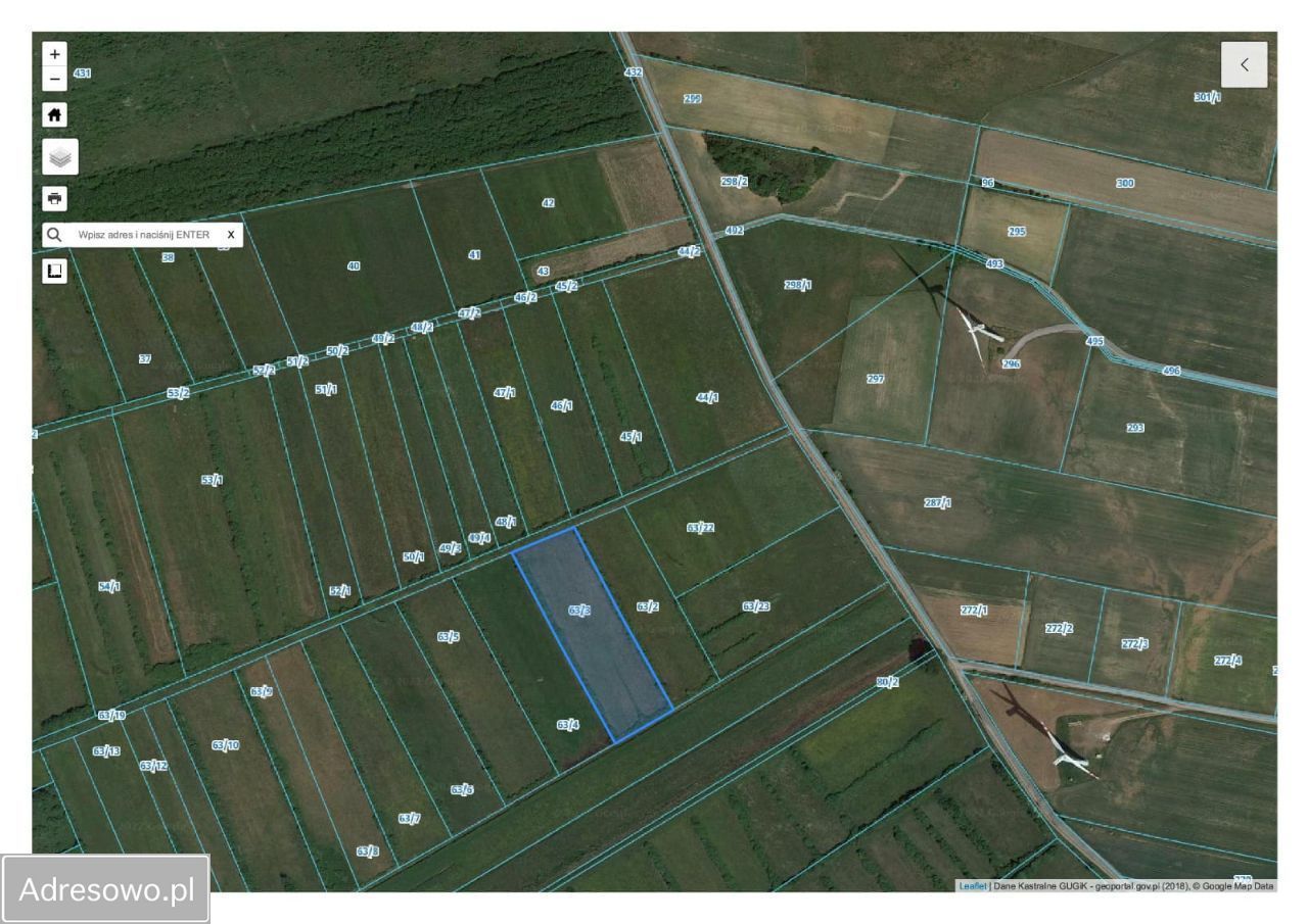 Działka rolna Gnieżdżewo. Zdjęcie 3