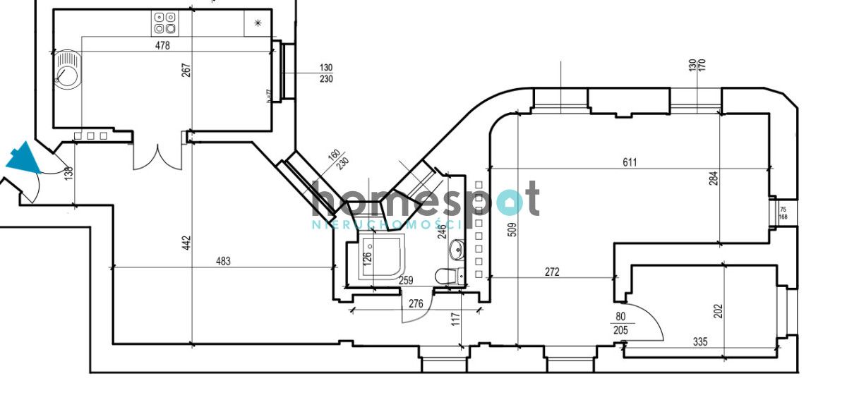 Mieszkanie 3-pokojowe Poznań Stare Miasto, al. Karola Marcinkowskiego. Zdjęcie 13